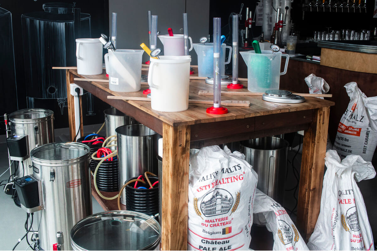 Atelier de brassage de bières chez Carnacus